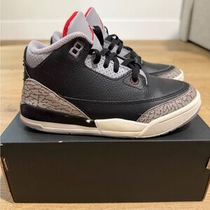 Jordan Retro 3 “Black Cement”
